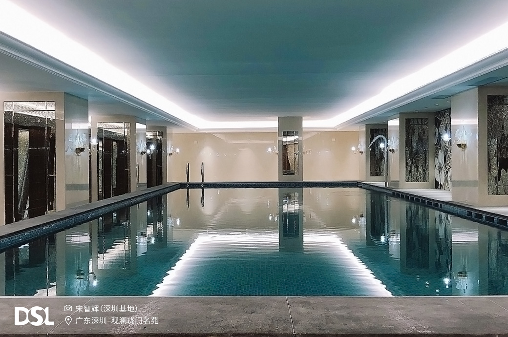 室内泳池，别墅泳池