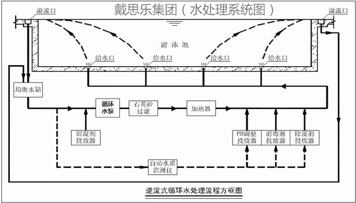 游泳池水处置系统方式