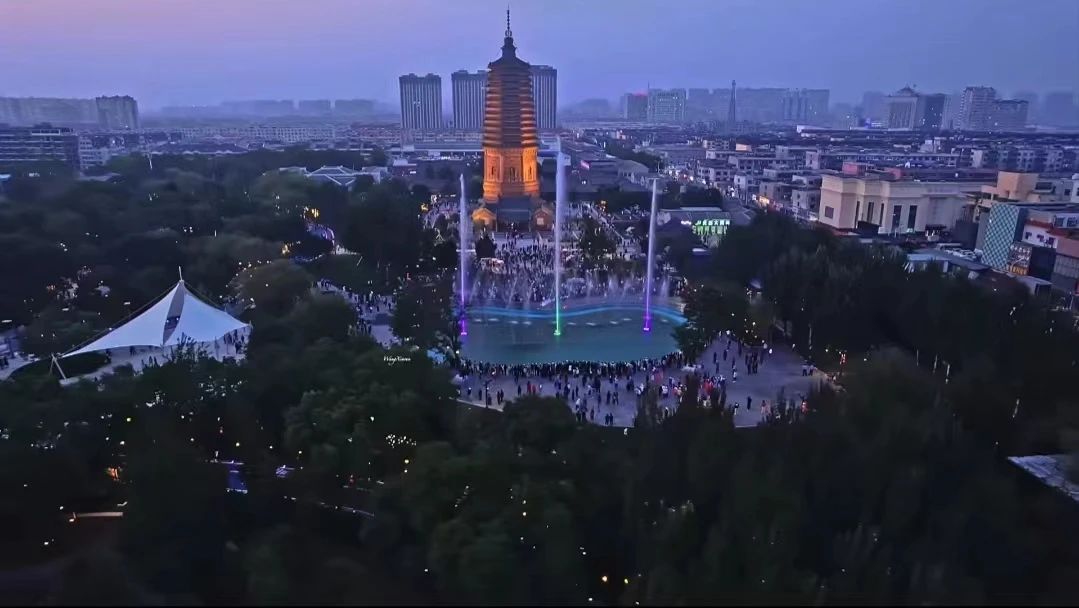 公园喷泉刷新